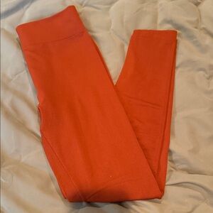 Vibrant Orange Leggings